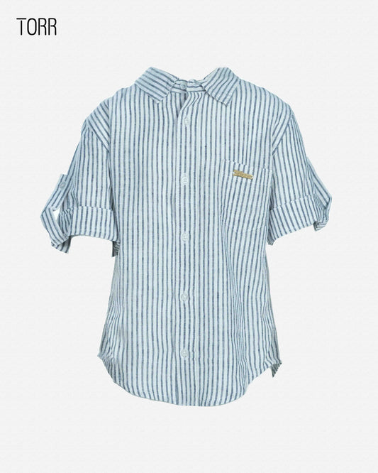 Boys Shirt  | Blue Striped