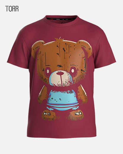 Boys T-shirt  | Dark Garrnet