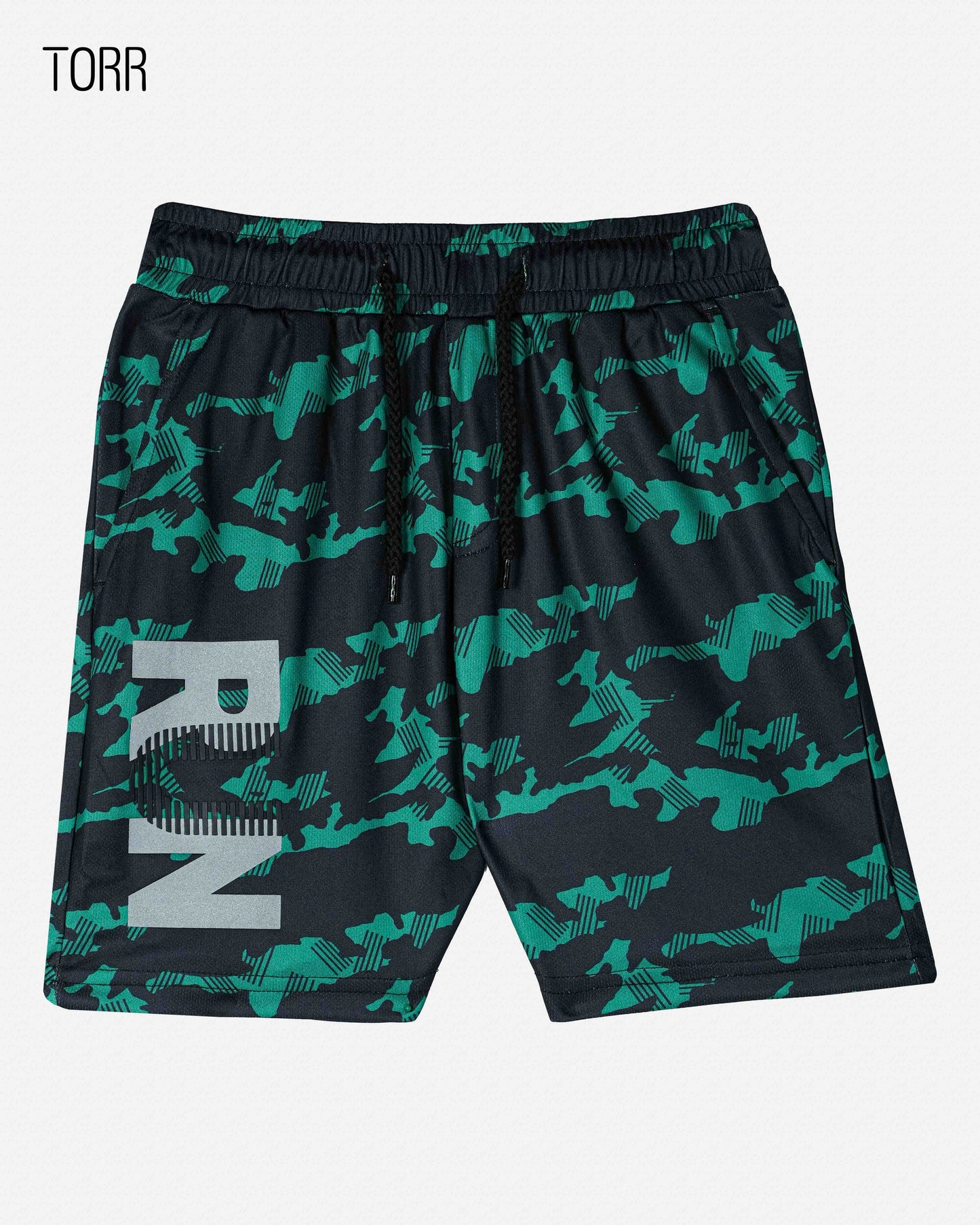 Boys Shorts | Green Camo