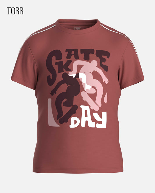 Boys T-shirt  | Cranberry