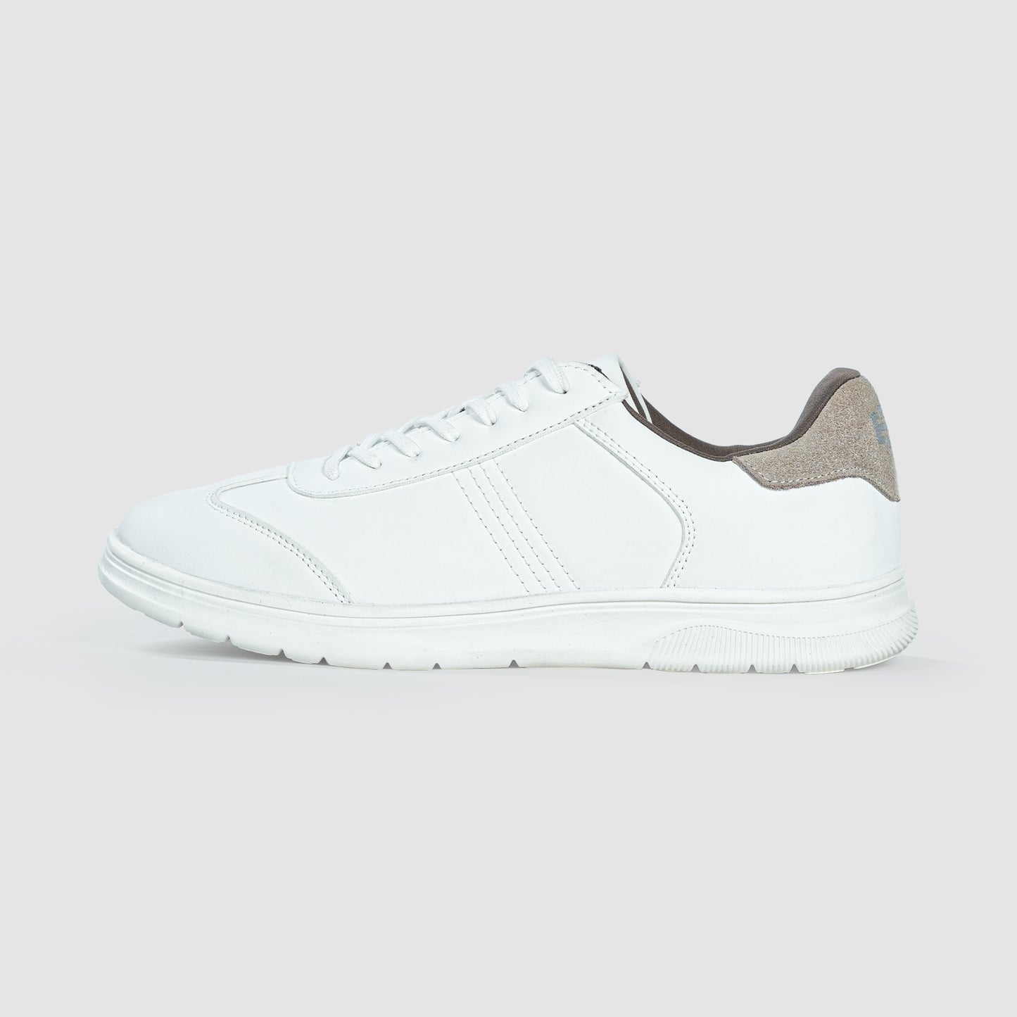 Torr Men’s Casual Shoe | White/Grey
