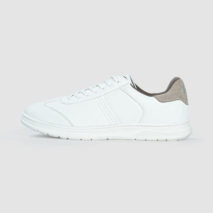 Torr Men’s Casual Shoe | White/Grey