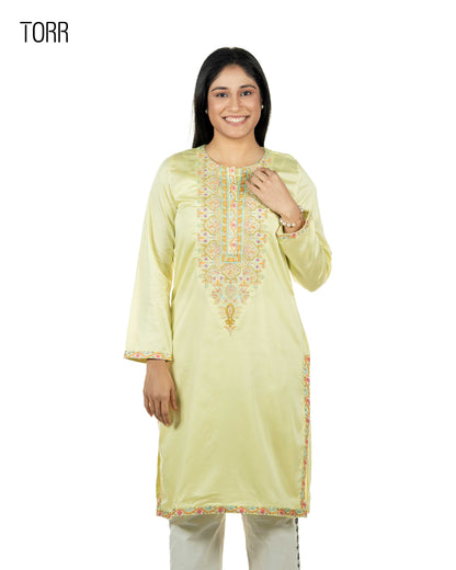 Ethnic Wear (01 Piece Kurti) | Lime