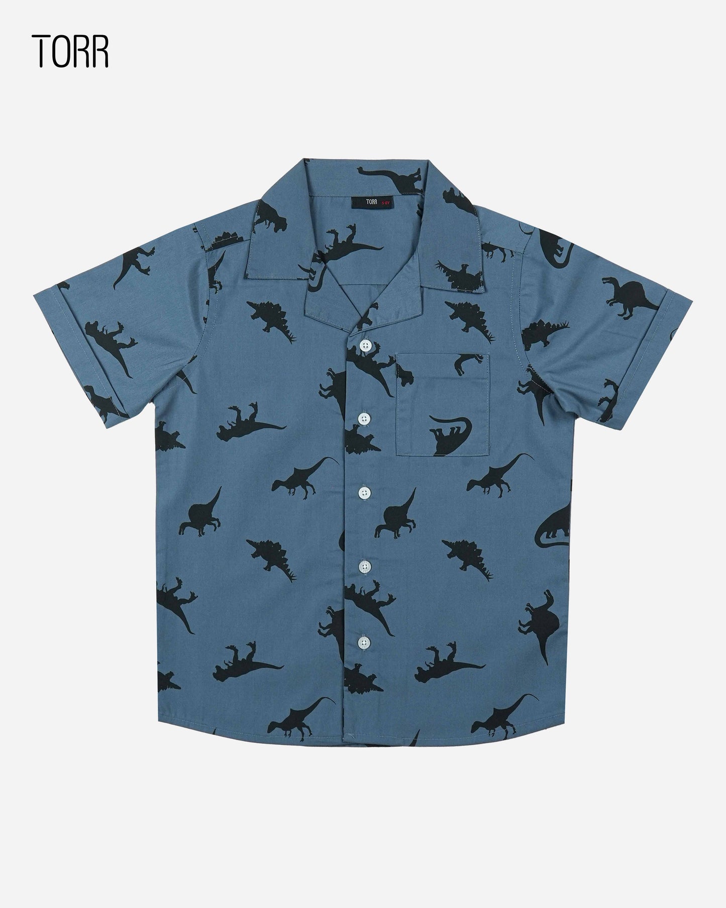 Boys Casual Shirt  | Aop Woven Poplin