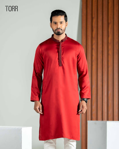 Men's Panjabi | Rio Red