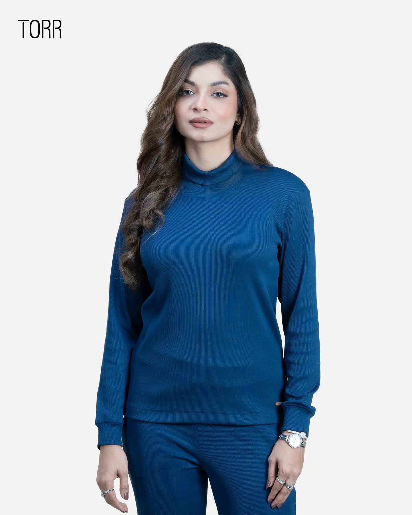 Women's Turtle Neck | Navy
