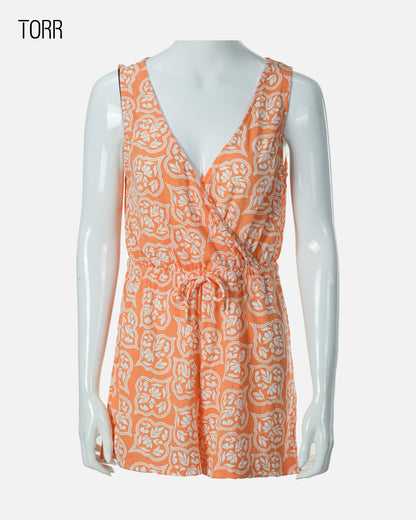 Womens Jumpsuit | Orange