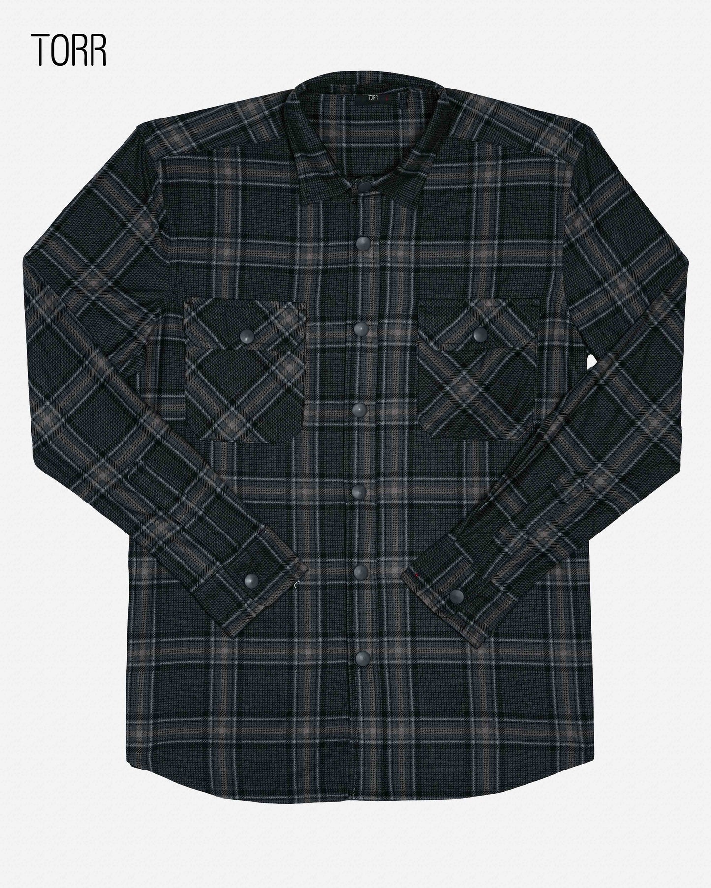 Men's Shirts  | Black Grey