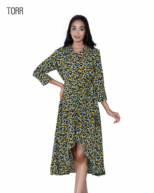 Women's Long Tunic | Zebra Print