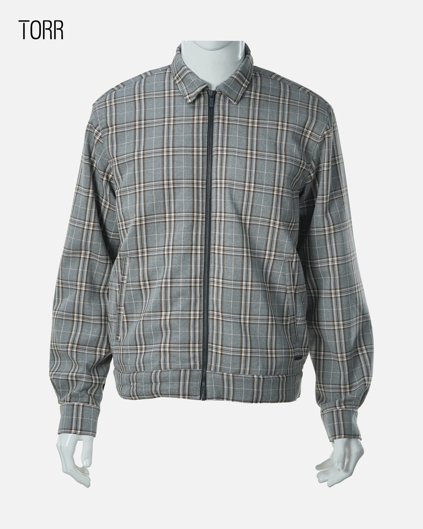 Men’s Shacket | Charcoal Gray Check