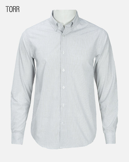 Men's Long Sleeve Casual Shirt | Ginghum Check