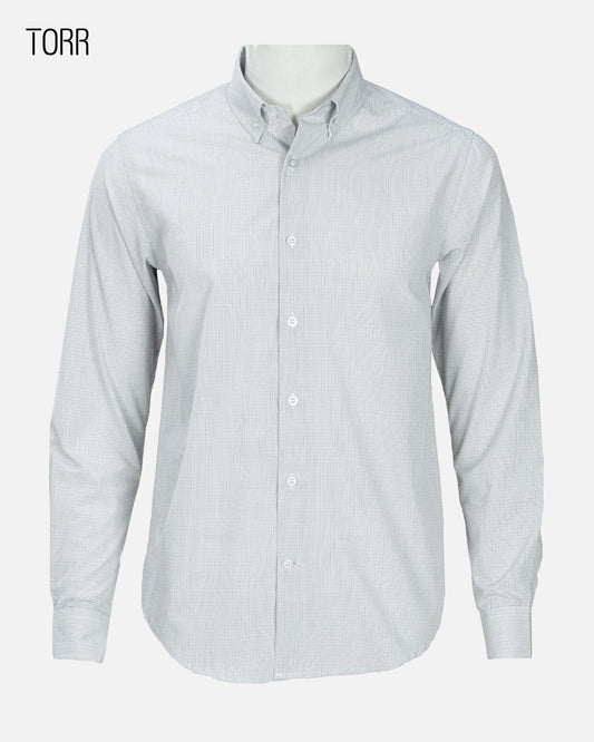 Men's Long Sleeve Casual Shirt | Ginghum Check
