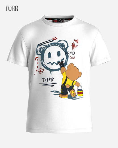 Boys T-shirt  | Bright White
