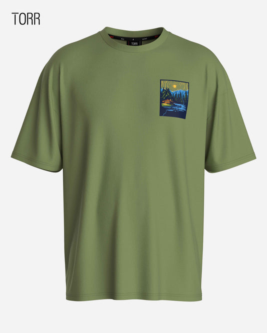 Drop Shoulder T-shirt | Pista