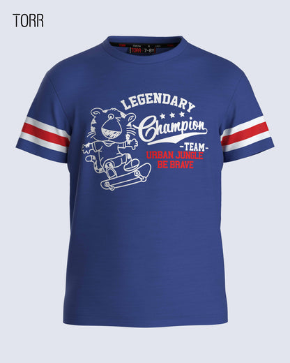 Boys T-shirt  | Royal Blue