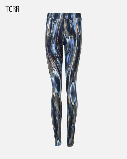 Women's Leggings | NAVY BEIGE