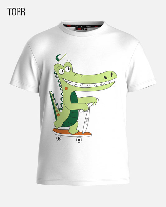 Boys T-shirt  | White