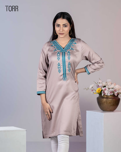 Ethnic Wear (01 Piece Kurti) | Mauve