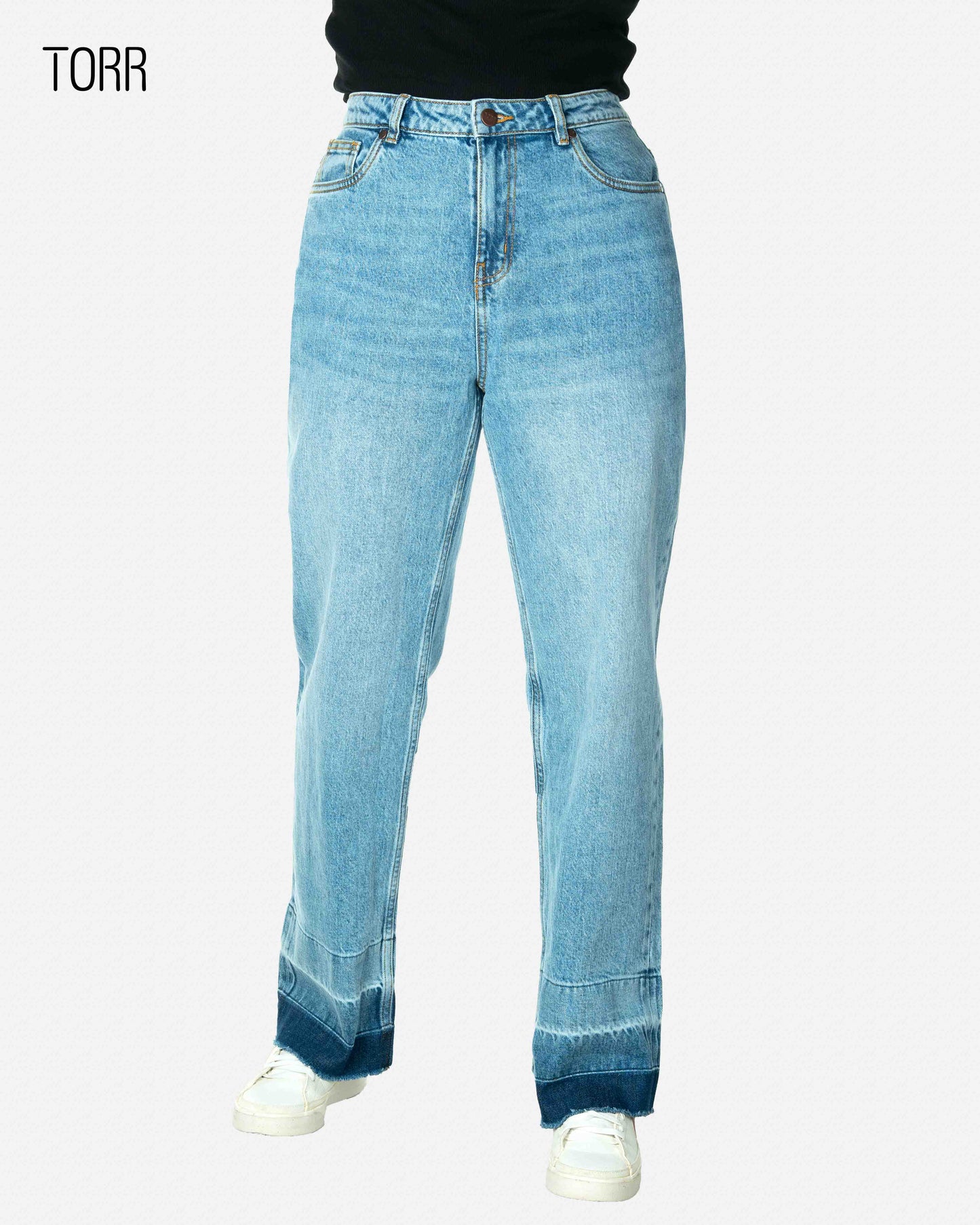 Women's Denim Pant | Sky Blue