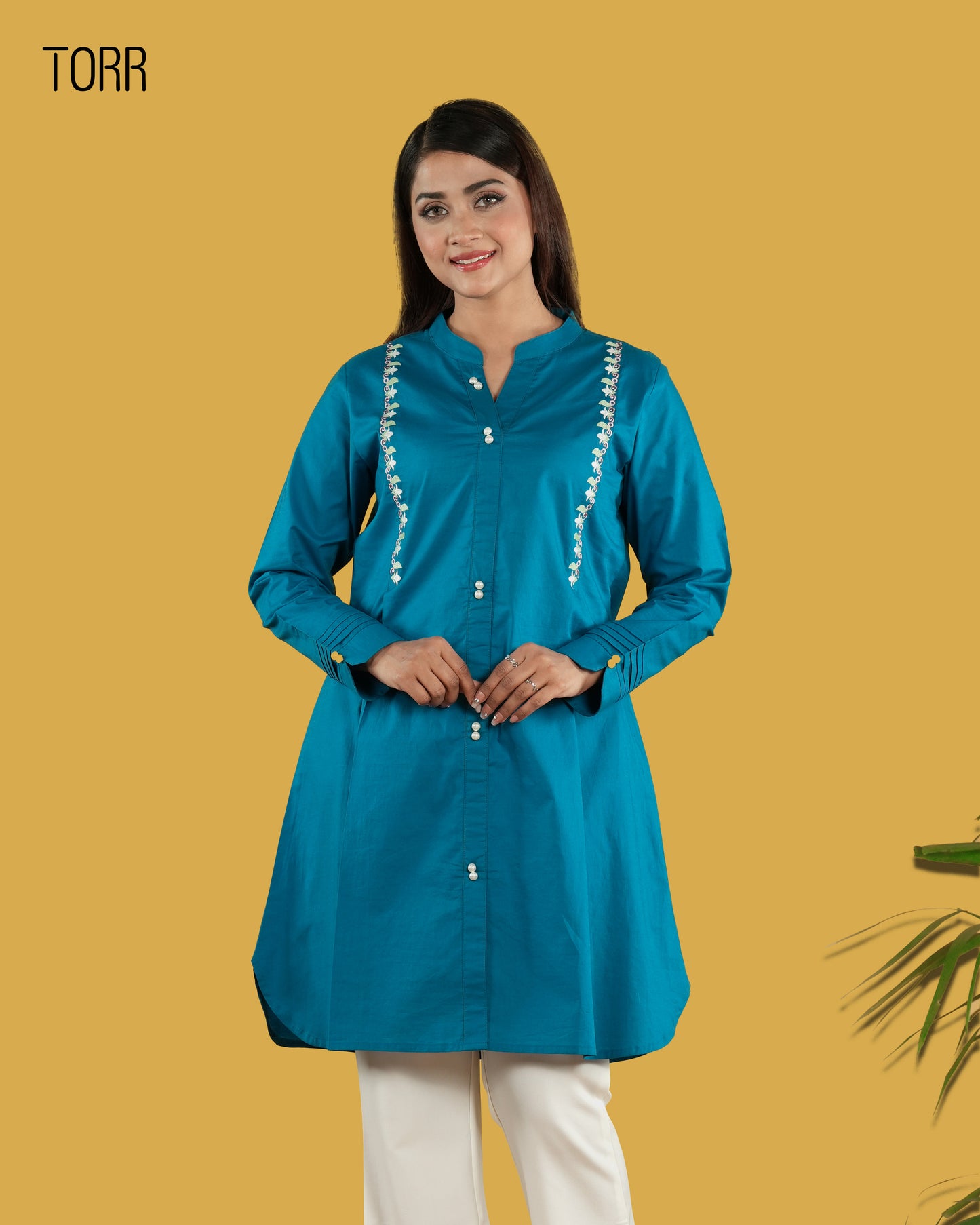 Women's Top | Cystal Teal
