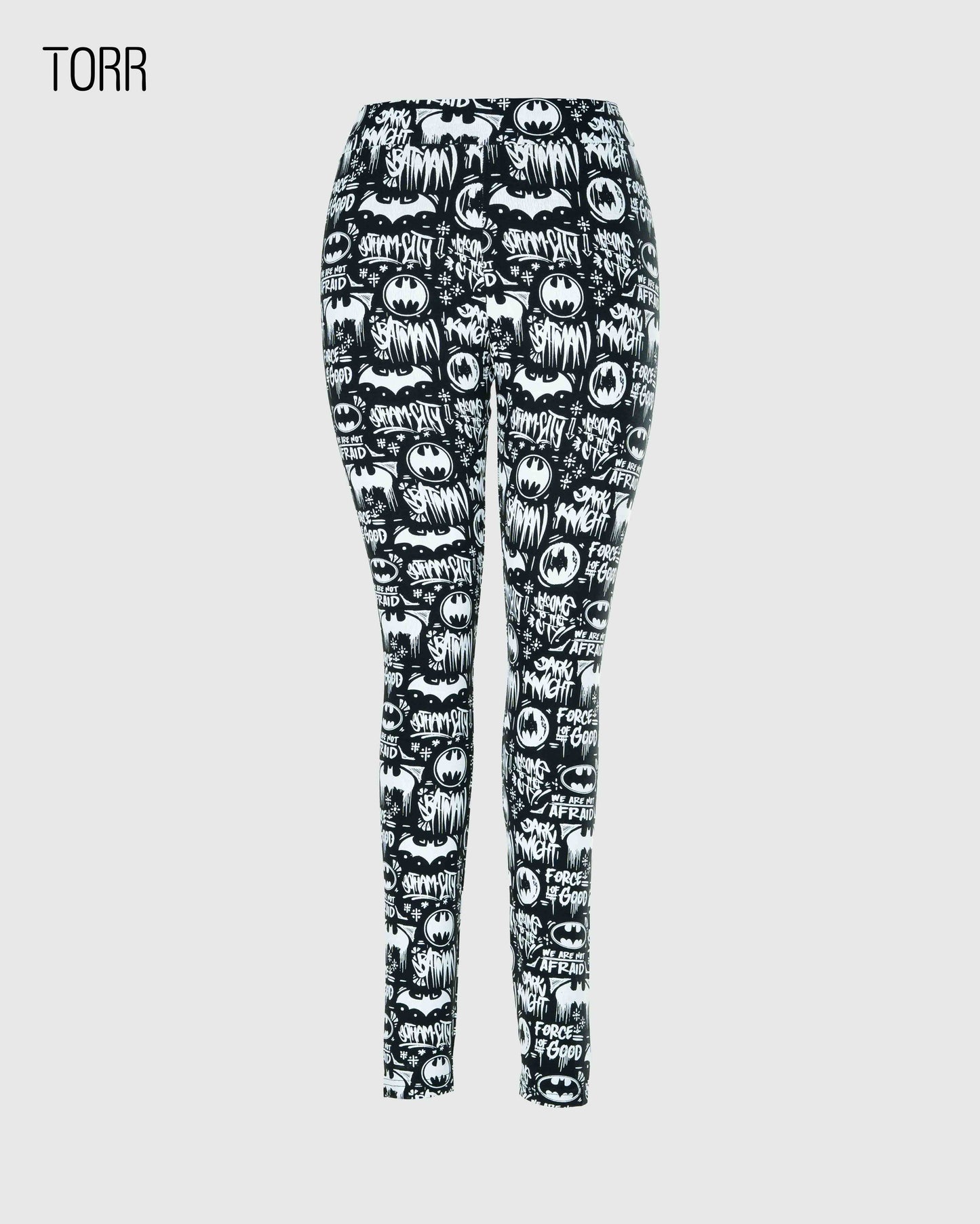 Women's Leggings | BLACK/WHITE AOP