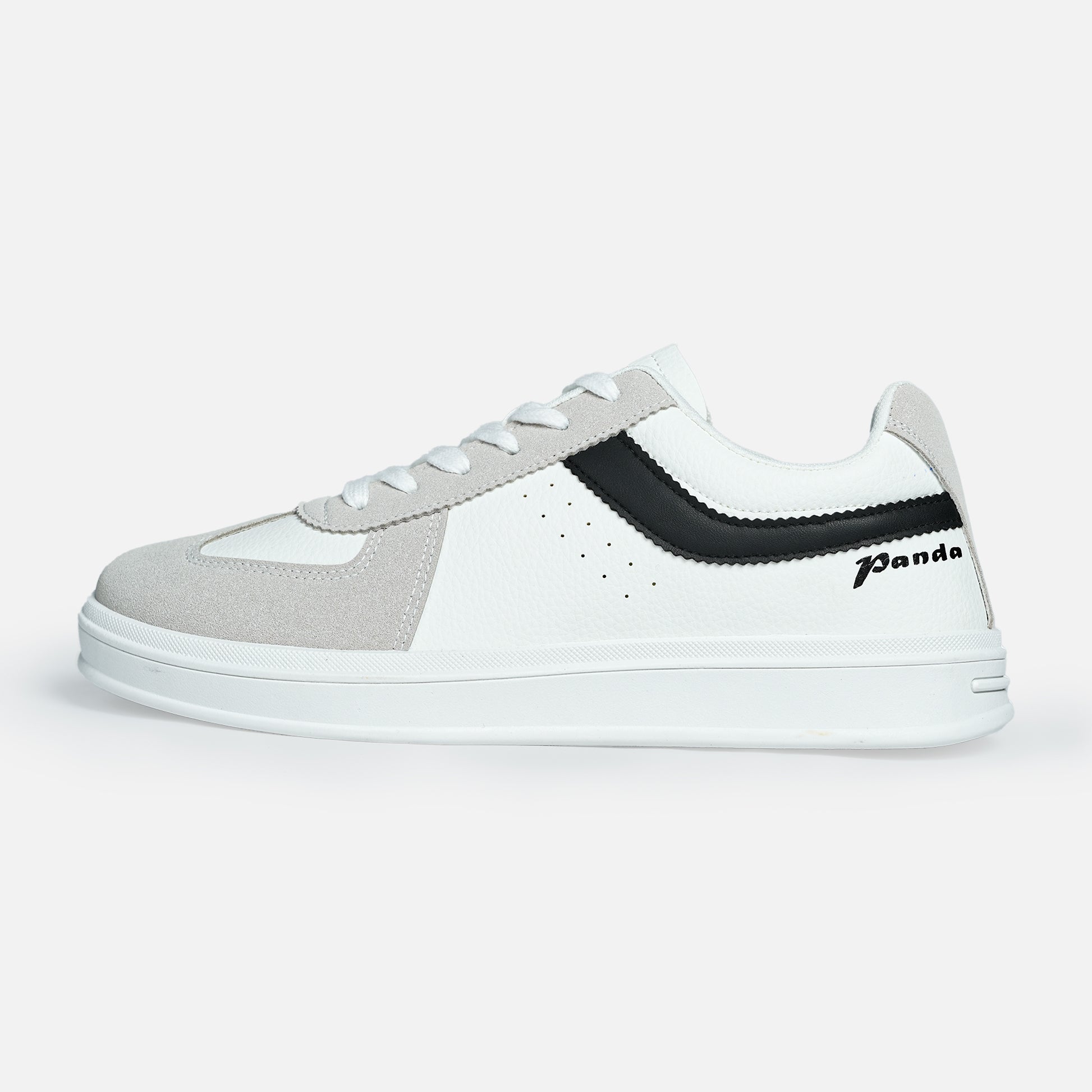 Panda Mens's Sneakers | White/Grey – TORR