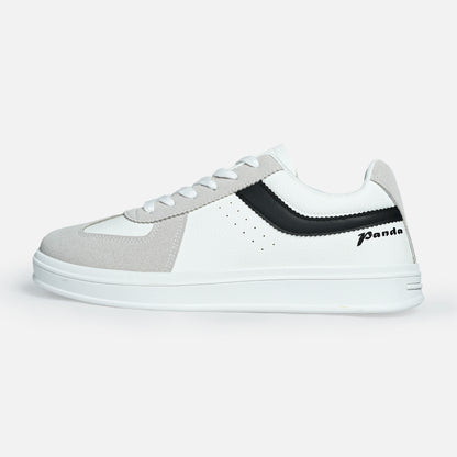 Panda Mens's Sneakers | White/Grey