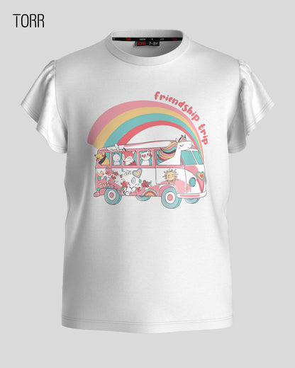 Girl's T-shirt  | White