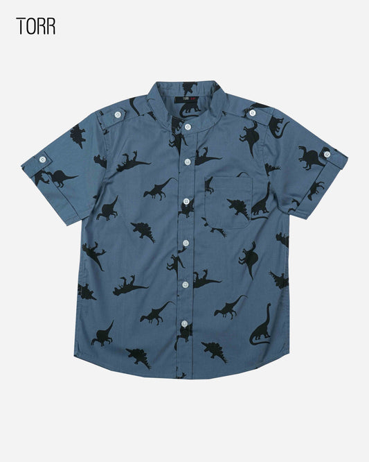 Boys Shirt  | Dinosaur Aop