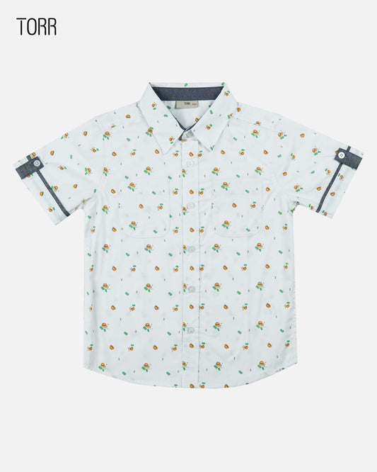 Boys Shirt  | Flower Aop