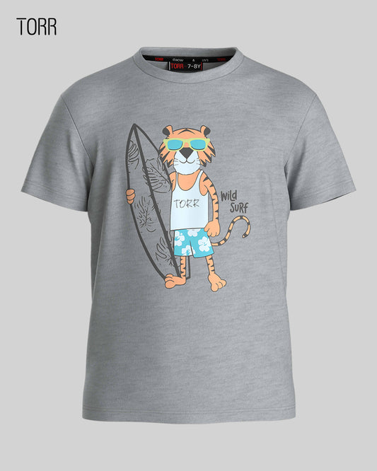 Boys T-shirt  |GREY