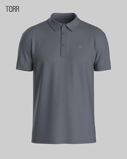 Technical Polo | Light Grey