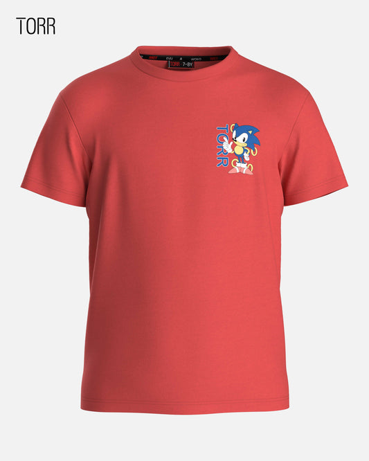 Boys T-shirt  | Racing Red