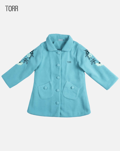 Girl's Coat | Aqua