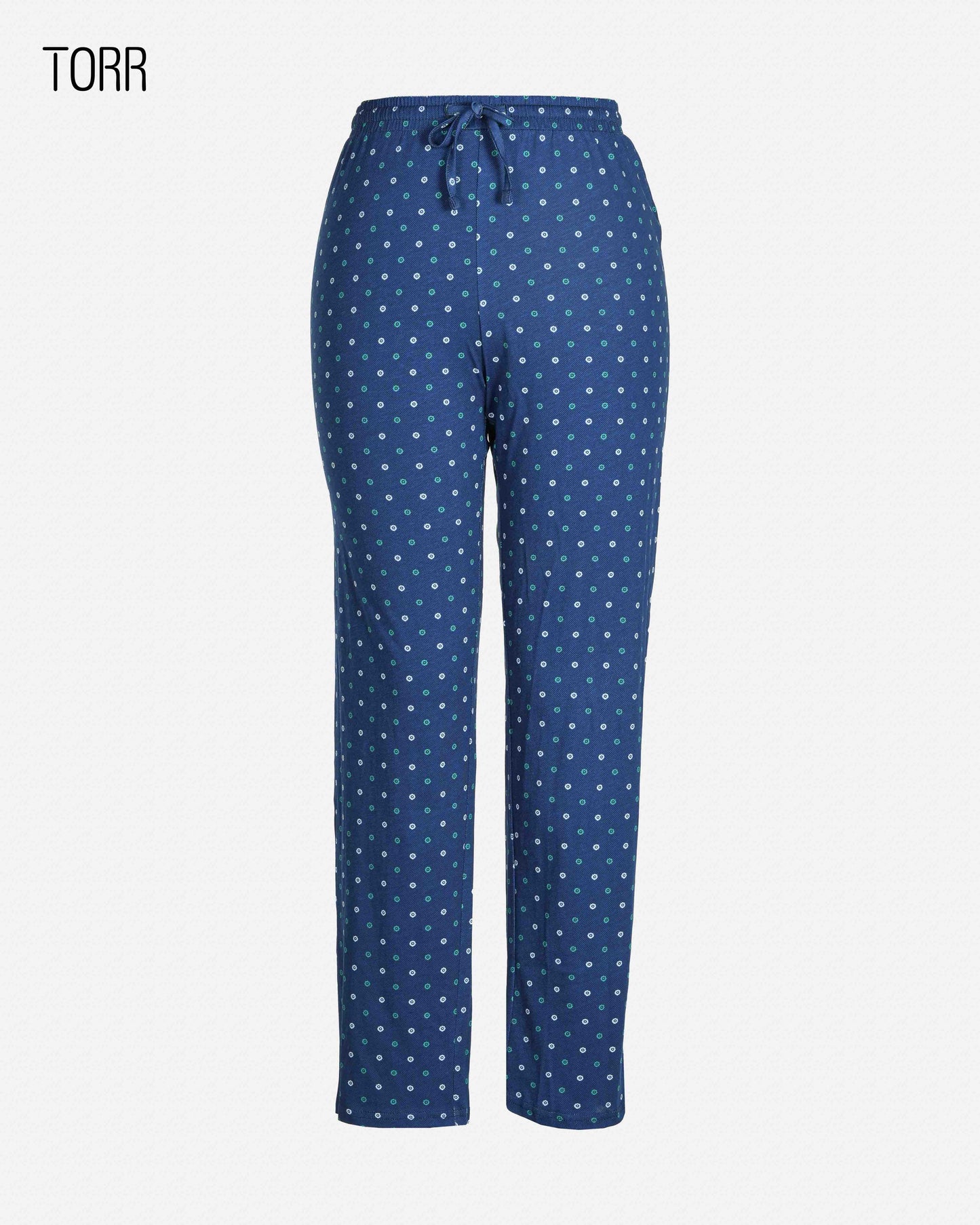 Womens Trouser | Navy Aop