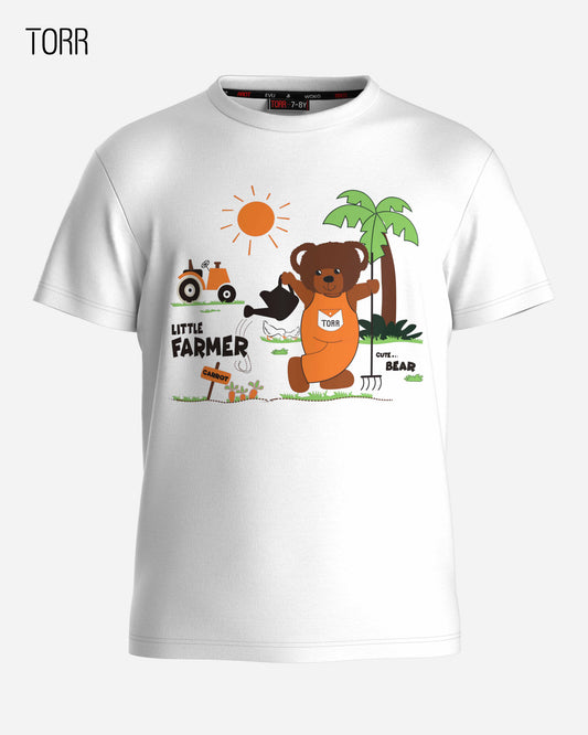 Boys T-shirt  | White