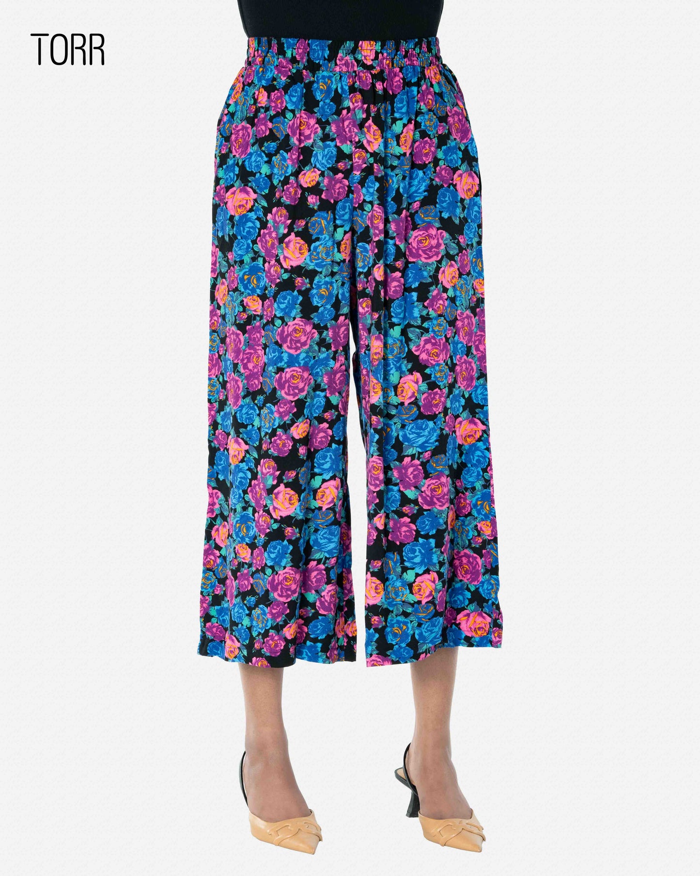 Womens Palazzo |  Flower Aop