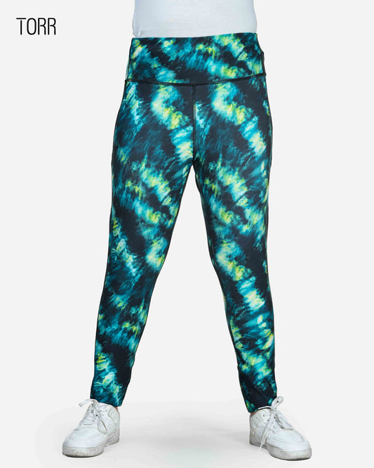 Women's Leggings | Green Aop