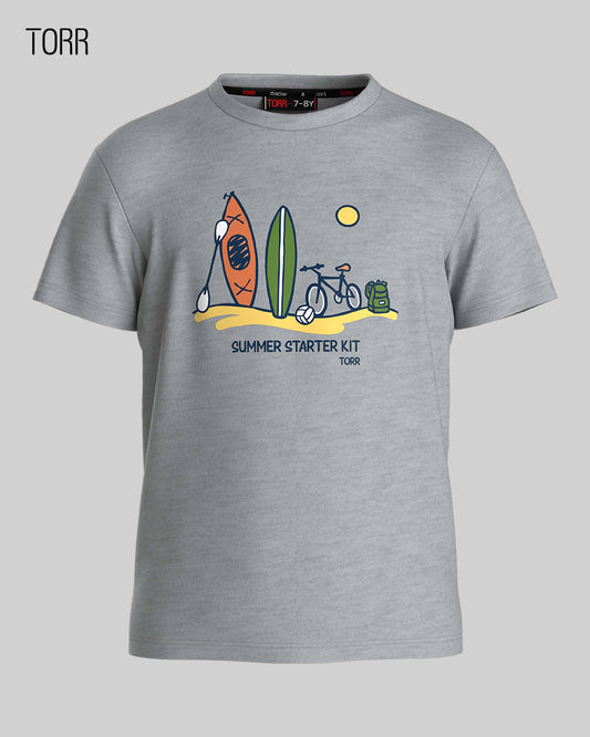 Boys T-shirt  |GREY