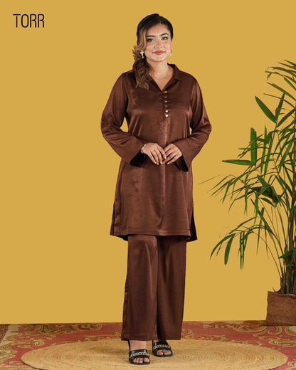 Women's Co-Ord Set | Dark Coffee