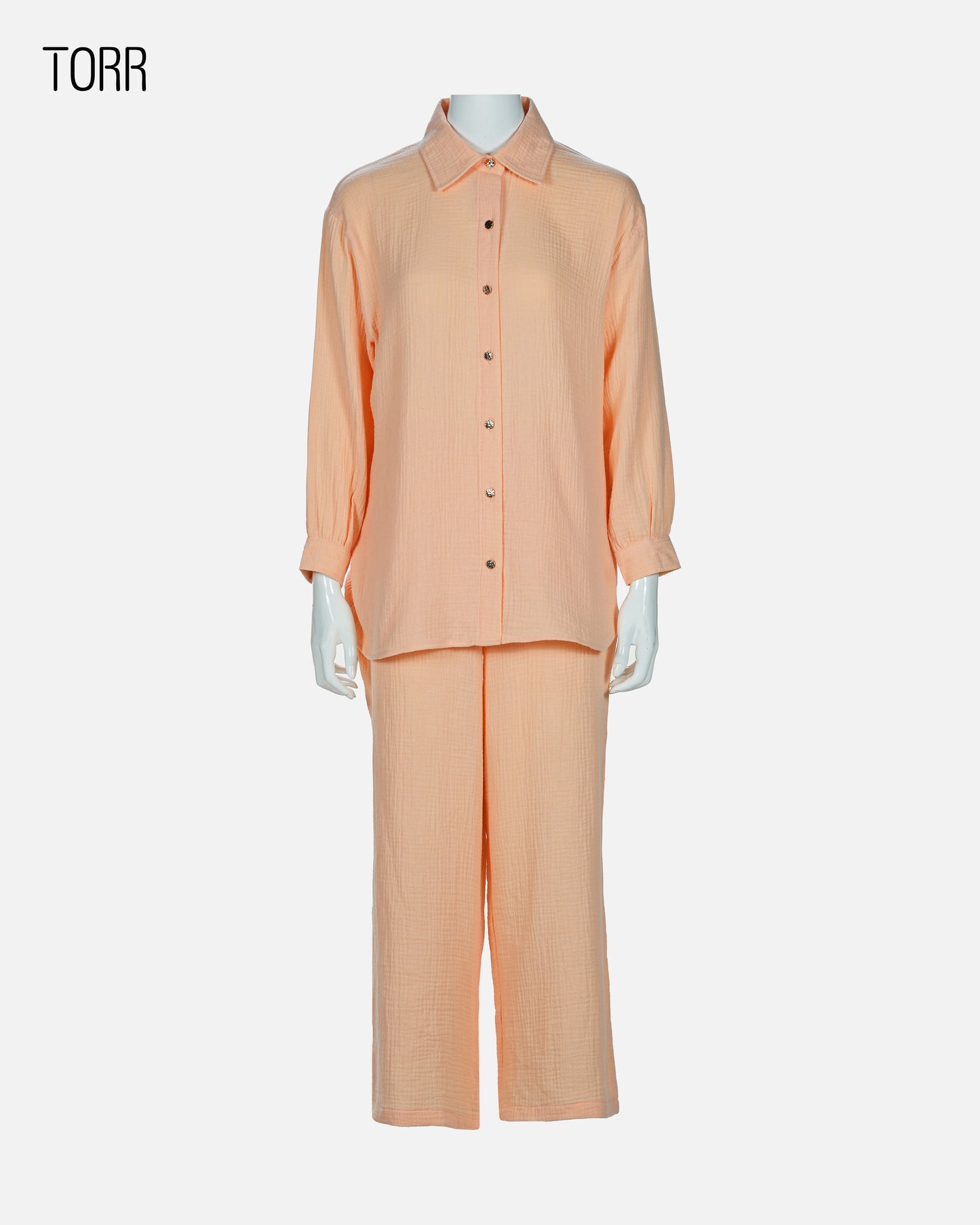 Women's Co-Ord Set | Peach Fuzz