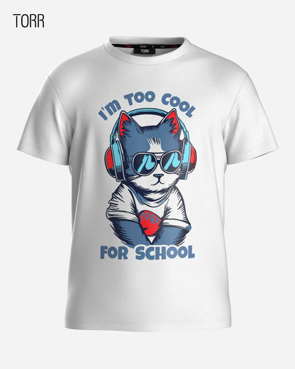 Boys T-shirt  | Bright White
