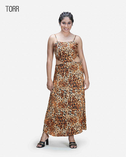 Women's Long Top | Tiger Print