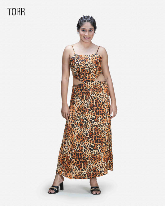 Women's Long Top | Tiger Print