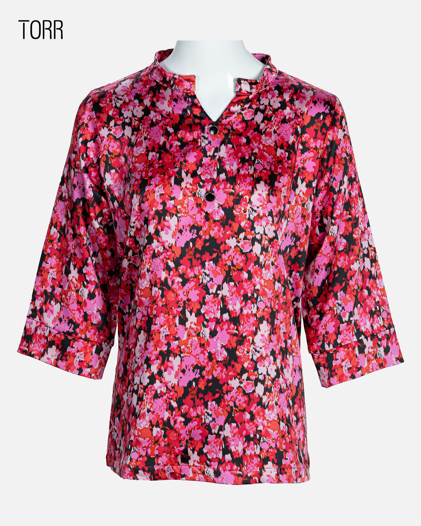 Women's Crop Top | Bright Rose AOP