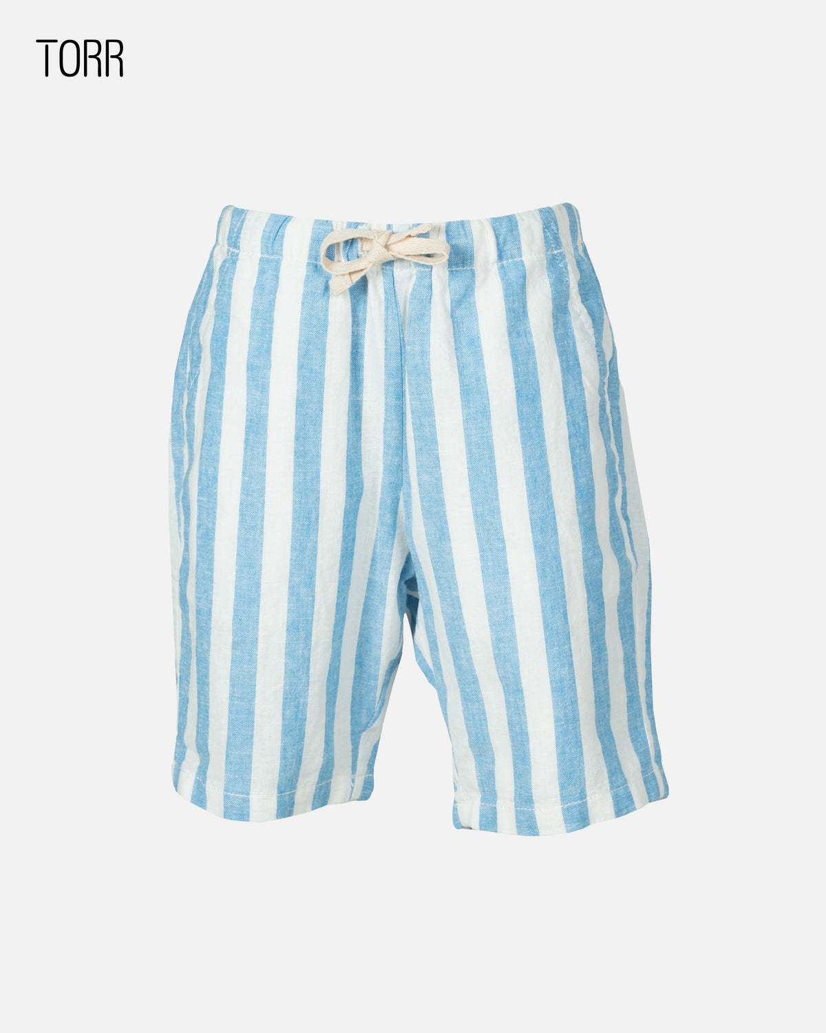 Boys Shorts | Blue Stripe