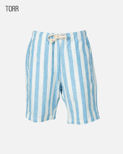 Boys Shorts | Blue Stripe