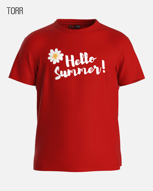 Girl's T-shirt  | Red