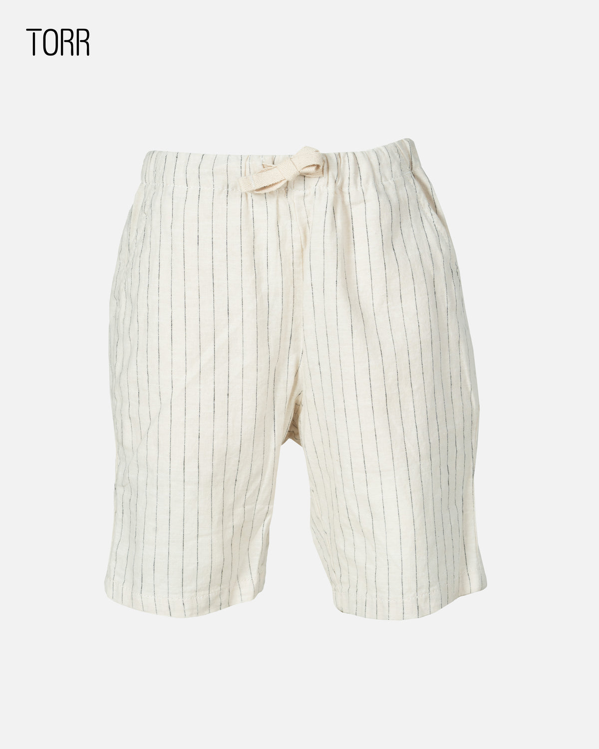 Boys Shorts | Ecru Stripe