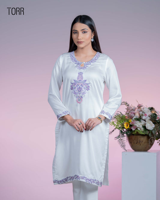 Ethnic Wear (01 Piece Kurti) | Off White